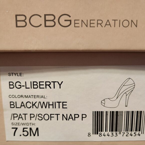 BCBG Generation Women's Patent Leather Heels - Picture 7 of 7